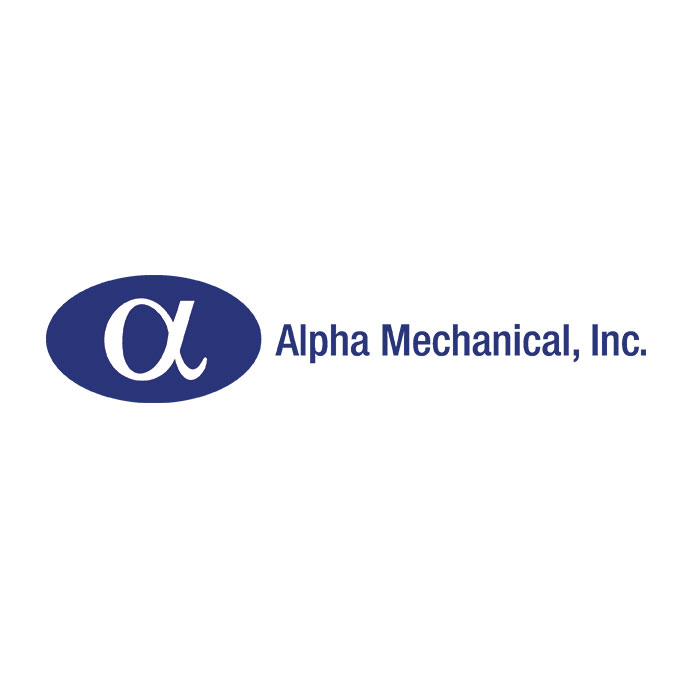 alpha mechanical square logo